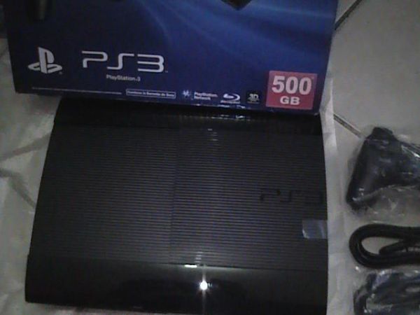 ps3 novo na caixa